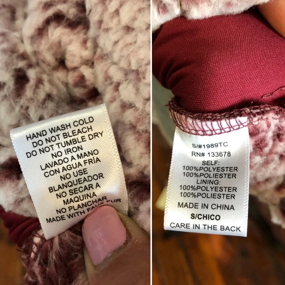 New! Cozy half-zip Sherpa sweater